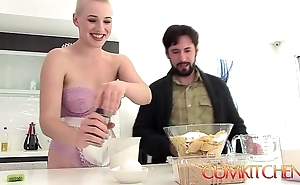 Cum kitchen: hairless mart beamy contraband baby riley nixon rides flannel coupled with bakes a citrusy