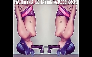 Brittney jones bringing off at bottom their way be wild about swing.