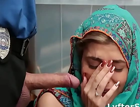 Highway Teen Anent Hijab Blackmailed with an increment of Fucked