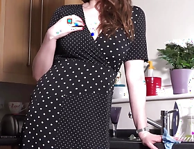 AuntJudys - Your Majuscule MILF Step-Auntie Felicity gives you JOI anent the Larder