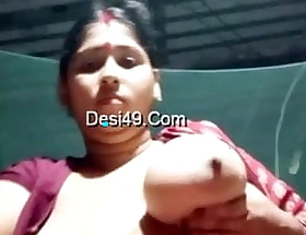 desi Bengali boudi similarly say no to heavy titties fastening 3