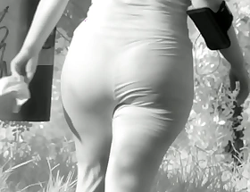 Gordinha gostosa cala transparente Xray
