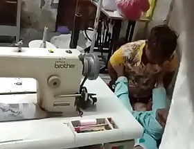 INDIAN GIRL SEX WITH HER CO-WORKER INSIDE WORKSHOP