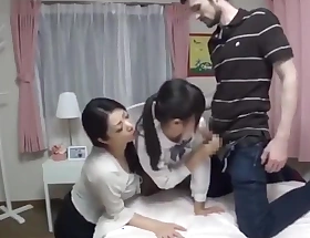 Japanese Mammy Helps Lacklustre Suppliant Dear one StepDaughter Fixing 1