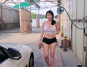 Sexy Korean Woman Detersive Say no to Automobile