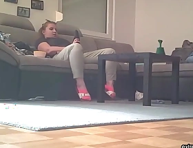 Caught Masturbating In Clothes