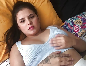 I be hung up on my stepbrother after he takes a shower- creampie - Spanish porno