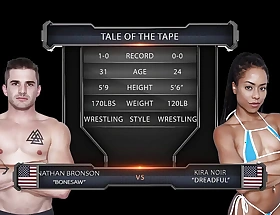 Kira Noir Vs Nathan Bronson - Evolved Fights