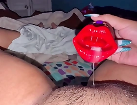 Damn, it feels so good when this toy devours my sweet little pearl