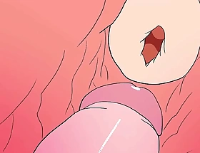 Bakugo fucks uraraka ochaco while he grabs her tits and be suited to cums inside her